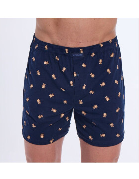 Boxerky Cornette Classic 001/174 S-2XL tmavě modrá L
