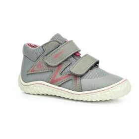 Ricosta Patti Hellgrau/Rose detské členkové barefoot tenisky 26 EUR