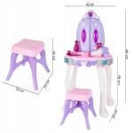 MalPlay Toaletný stolík MALÁ PRINCEZNA s kúzelnou paličkou a MP3