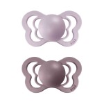 BIBS Couture ortodontické cumlíky zo silikónu dusky lilac/heather