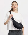 Got Bag Pleat Moon Bag Small Monochrome black