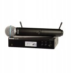 Shure Shure BLX24RE/B58-H8E - bezprzewodowy system wokalny do montażu w racku z mikrofonem Beta 58A