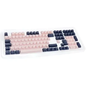 Ducky Double-Shot Keycap Set / PBT / modro-ružová / 109 kláves / DE (DKSA109-DEPDFUPBOO1)
