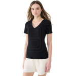 Dámske tričko slim fit 4FWSS25TTSHF1990 20S Black - 4F XXL černá