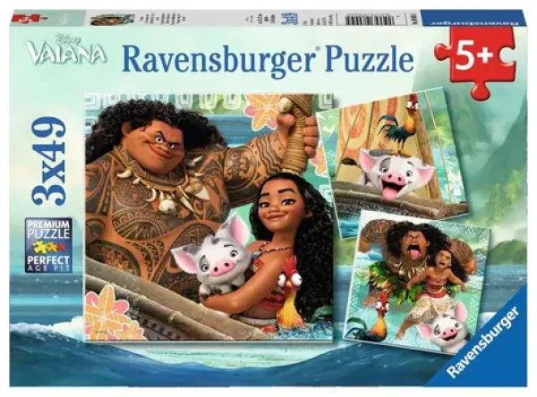 Ravensburger Puzzle Disney: Odvážna Vaiana
