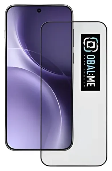 Obal:Me 5D Tvrdené Sklo pre Vivo X300 Pre čierna / Ochranné sklo (57983130207)