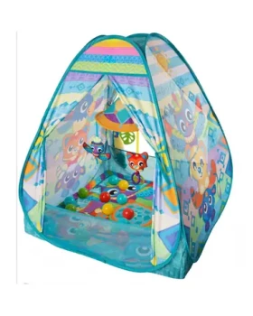 Playgro - Hracia deka Teepee / od 0 mesiacov (9321104876263)