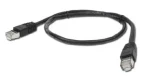 Gembird FTP CAT5E 1m čierna / patch kábel / tienený s ochranou a opletením (PP22-1M/BK)