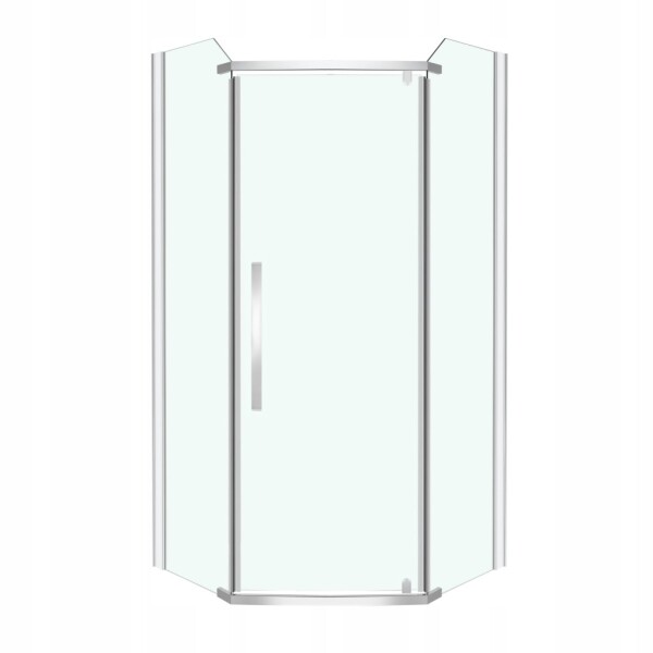 KERRA - Sprchová kabína päťuholníková Glasgow Plus 90x90 5907548112453