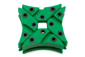 EKWB EK-Vardar X3M Damper Pack - Green 4 ks / anti-vibračný držiak ventilátora / pre EK-Vardar X3M (3830046996978)