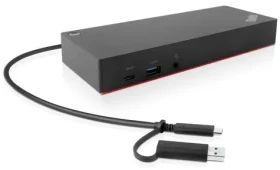 Lenovo ThinkPad Hybrid USB s USB-A Dock 135W / Dokovacia stanica / výstup 90W / DP + HDMI / USB / 3.5 mm jack (40AF0135EU)