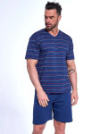 Cornette 330/48 cr/r 3XL-5XL pánske pyžamo tmavě modrá 3xl