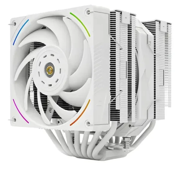 ThermalRight Royal Pretor 130 Ultra biela / Chladič procesora / Intel + AMD / 130 mm / 29.4 dBA / 2150 rpm (Royal Pretor 130 Ultra White)