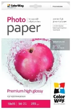 Colorway Fotopapier / Super lesklý / 10x15 / 255g/m2 / 50 listov (PSG2550504R)