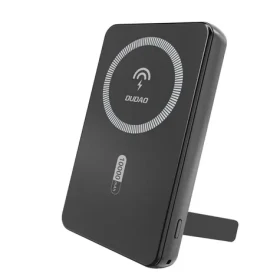 Dudao K14S 10000mAh čierna / Powerbanka / MagSafe so stojanom / USB-A / USB-C / 20W (181542)
