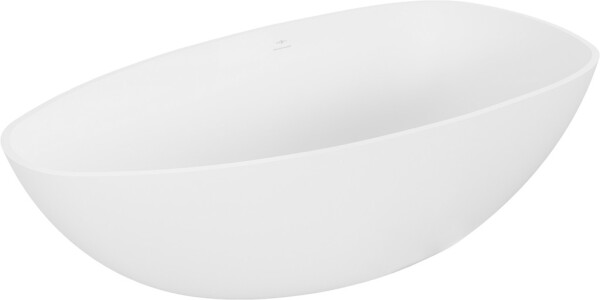 MEXEN - Imola voľne stojaca vaňa liaty mramor 170 x 88, biela mat 57281708500