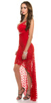 Red-Carpet-Look!Sexy Koucla dress with Rhinestones red S