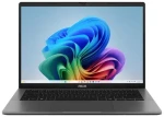 Asus Vivobook S14 OLED sivá / 14" WUXGA / Snapdragon X1-26-100 / 32GB / 1TB SSD / Adreno / W11H (S3407QA-OLED063W)
