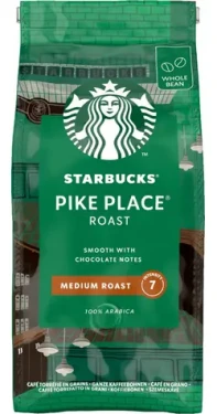 Starbucks Pike Place Roast 200 g / Zrnková káva (7613036932271)