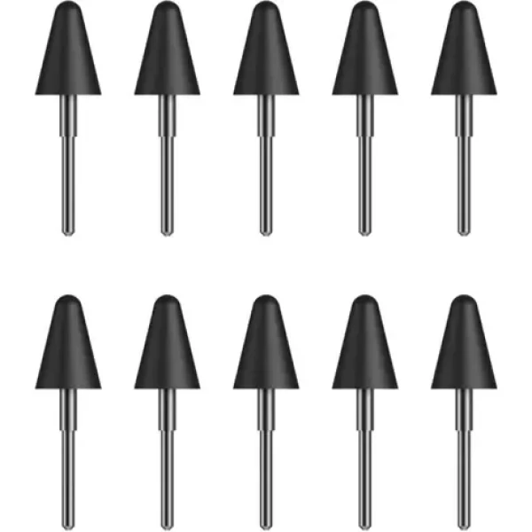 Kobo Tips čierna / Náhradné hroty pre Kobo Stylus 2 / 10ks (N605-AC-BK-P-PN)