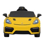 Mamido Elektrické autíčko Porsche Spyder RS ​​718 žlté