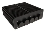 Akasa Pascal TN UCFF čierna / Mini ITX / IP65 / možnosť zavesenia na stenu / hliník / OEM / bez ventilátora (A-NUC67-M1B)