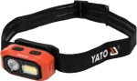 YATO LED čelovka COB + OSRAM 480lm / Čelové svietidlo / pohybový senzor / USB nabíjanie / IP54 (YT-08592)
