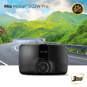 Mio MiVue 802W Pro / Kamera do auta / 2.5K 1440p HDR / Wi-Fi / Parkovací režim / Uhol záberu 140° (5415N9260001)