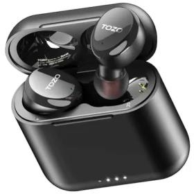 TOZO T6S čierna / Bezdrôtové slúchadlá / mikrofón / BT 5.3 / IPX8 (ACHFTZT6S0010)