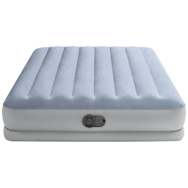 Intex 64159 QUEEN DURA-BEAM COMFORT AIRBED W/FASTFILL USB PUMP modrosivá; 64159