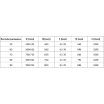 MEXEN - MIST vaňová zástena 80x150 cm 6mm 1-s, zlatá kartáčovaná, číra 8A9-080-001-55-00