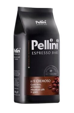 Pellini Espresso Bar Cremoso 1 kg / Zrnková káva / 80% Arabica 20% Robusta / dopredaj (8001685122416)