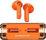 Monster XKT08 oranžová / TWS Bezdrôtové slúchadlá / BT 5.3 / mikrofón / redukcia šumu / USB-C / výdrž až 24h (57983115303)