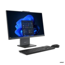 Lenovo ThinkCentre neo 55a 24 Gen 6 šedá / AiO počítač / 23.8" FHD Touch / RYZEN 5 220 3.2GHz / 8GB / 256GB SSD / AMD (13FA0043CK)