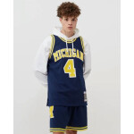 Mitchell Ness NCAA Swingman Road Jersey Michigan1991 Chris Webber SMJY4437-UMI91CWEASBL Mr