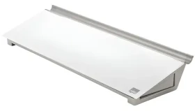NOBO Sklenená podložka na poznámky biela / Podložka na poznámky / 460x150x60 mm (1905174)