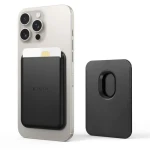 Tech-Protect MagWallet čierna / Peňaženka na karty / MagSafe / Univerzálna