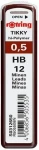 Rotring Tuhy 0.5mm - HB 12 ks / Tuhy do mikroceruzky (S0312650)