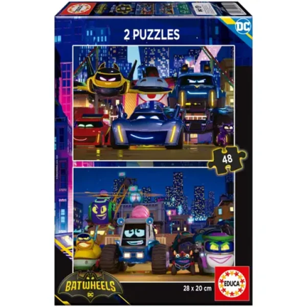 Educa Puzzle Batwheels