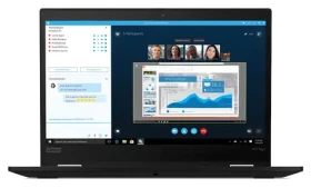 Lenovo ThinkPad X13 Yoga Gen 1 čierna / 13.3" FHD T / Core i5-10210U 1.6GHz / 8GB / 256GB SSD / Intel UHD / LTE / W11P (174428)