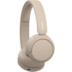 SONY WH-CH520 béžové / Bezdrôtové slúchadlá s mikrofónom / Bluetooth 5.2 (WHCH520C.CE7)