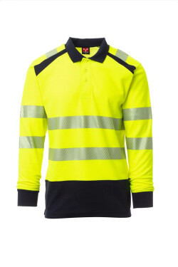 Pracovná polokošeľa Payper ROAD WINTER žltá veľkosť 5XL (S00729P118010145XL-B)