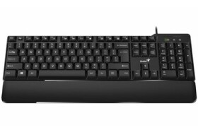 Genius KB-100XP / Membránová klávesnica / opierka dlaní / CZ+SK layout / USB (31310050403)