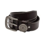 Bushman Kožený opasok Bottle Belt III, hnedý 120