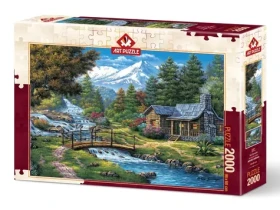 ART PUZZLE 5471 Puzzle Dva vodopády