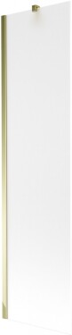 MEXEN/S - Next vaňová zástena FIX 50 x 150, dekor, zlatá 895-050-000-00-30-50