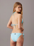 Dámska plavková podprsenka KW0KW02626 C9F light blue Calvin Klein