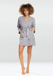 DKaren Housecoat Pola Grey