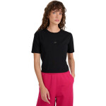 Dámske tričko 4F F2971 dark black 4FWAW25TTSHF2971 20S XL