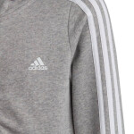 Mikina Adidas Essentials prúžkami zipsom Jr IC3635